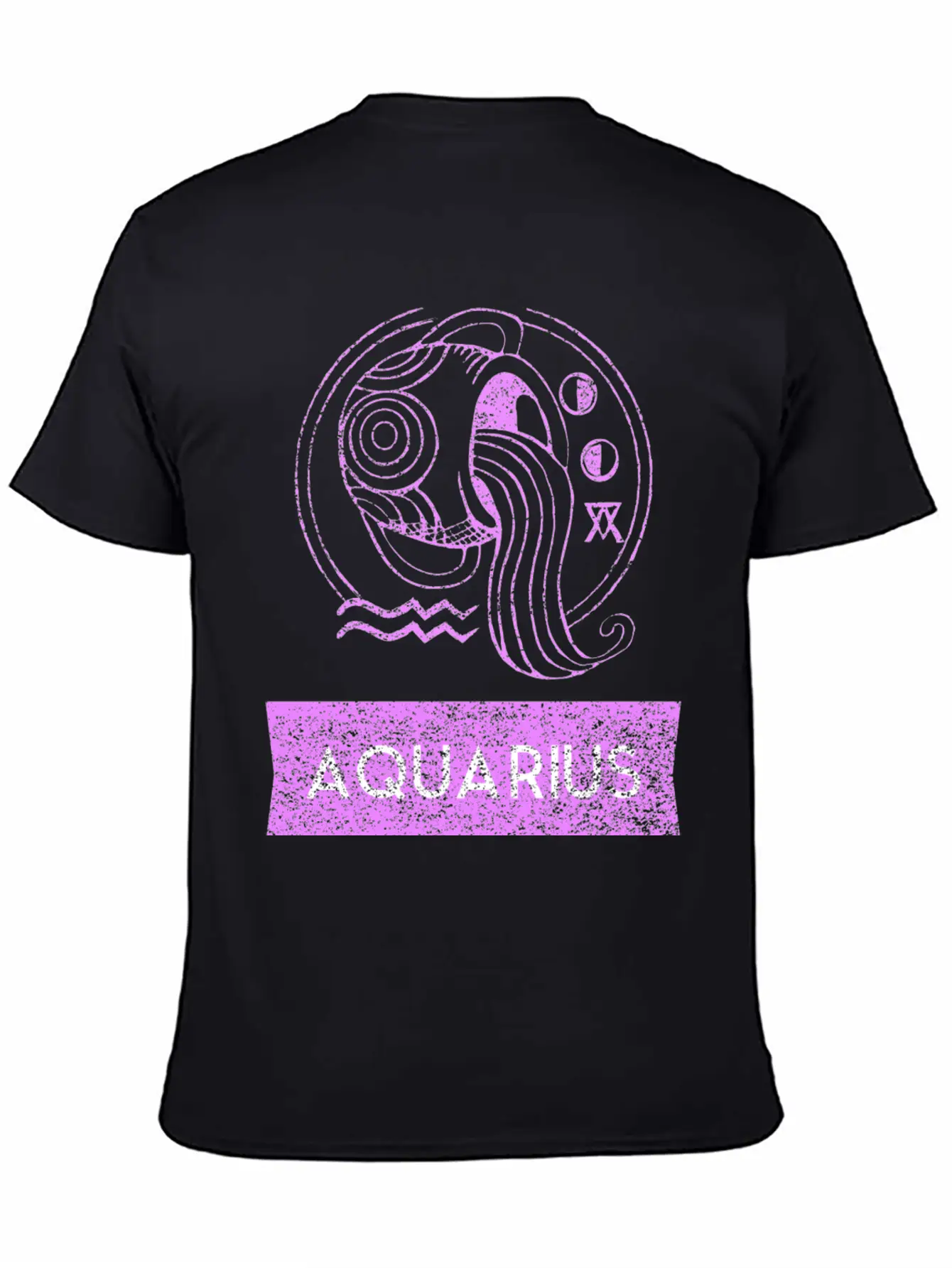 Zodiac Sign Astrology Horoscope Shirt Aquarius Lightweight Cotton T-Shirt – Daily Comfort Graphic Shirt