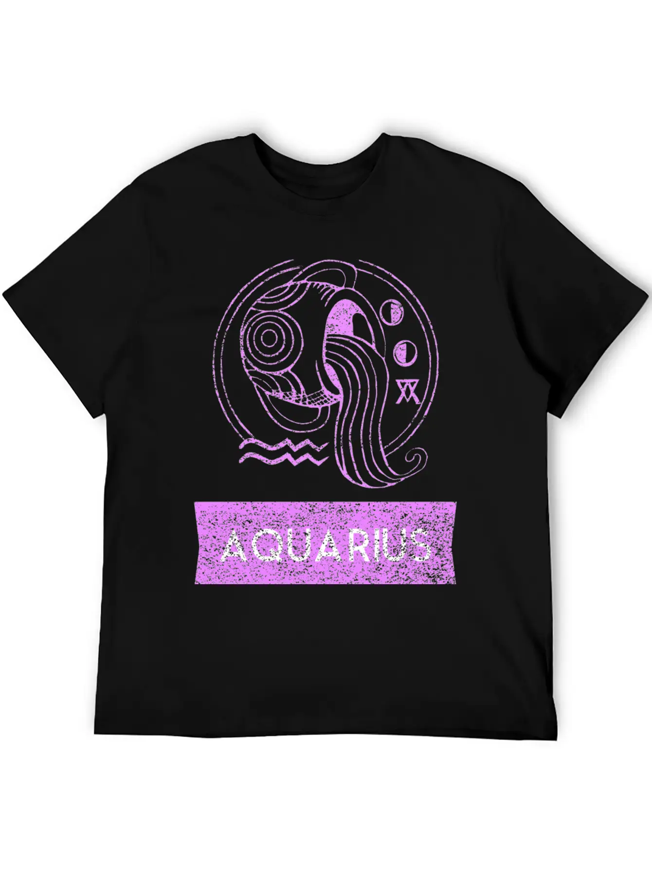 Zodiac Sign Astrology Horoscope Shirt Aquarius Lightweight Cotton T-Shirt – Daily Comfort Graphic Shirt