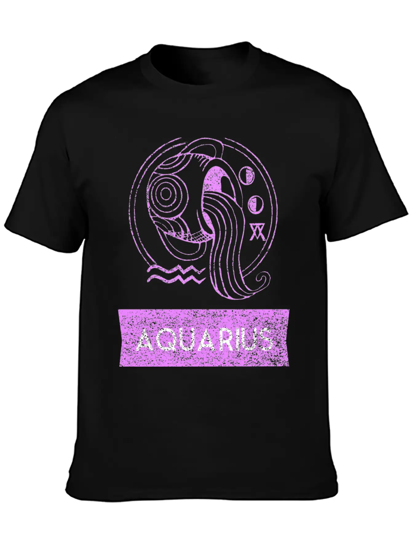 Zodiac Sign Astrology Horoscope Shirt Aquarius Lightweight Cotton T-Shirt – Daily Comfort Graphic Shirt