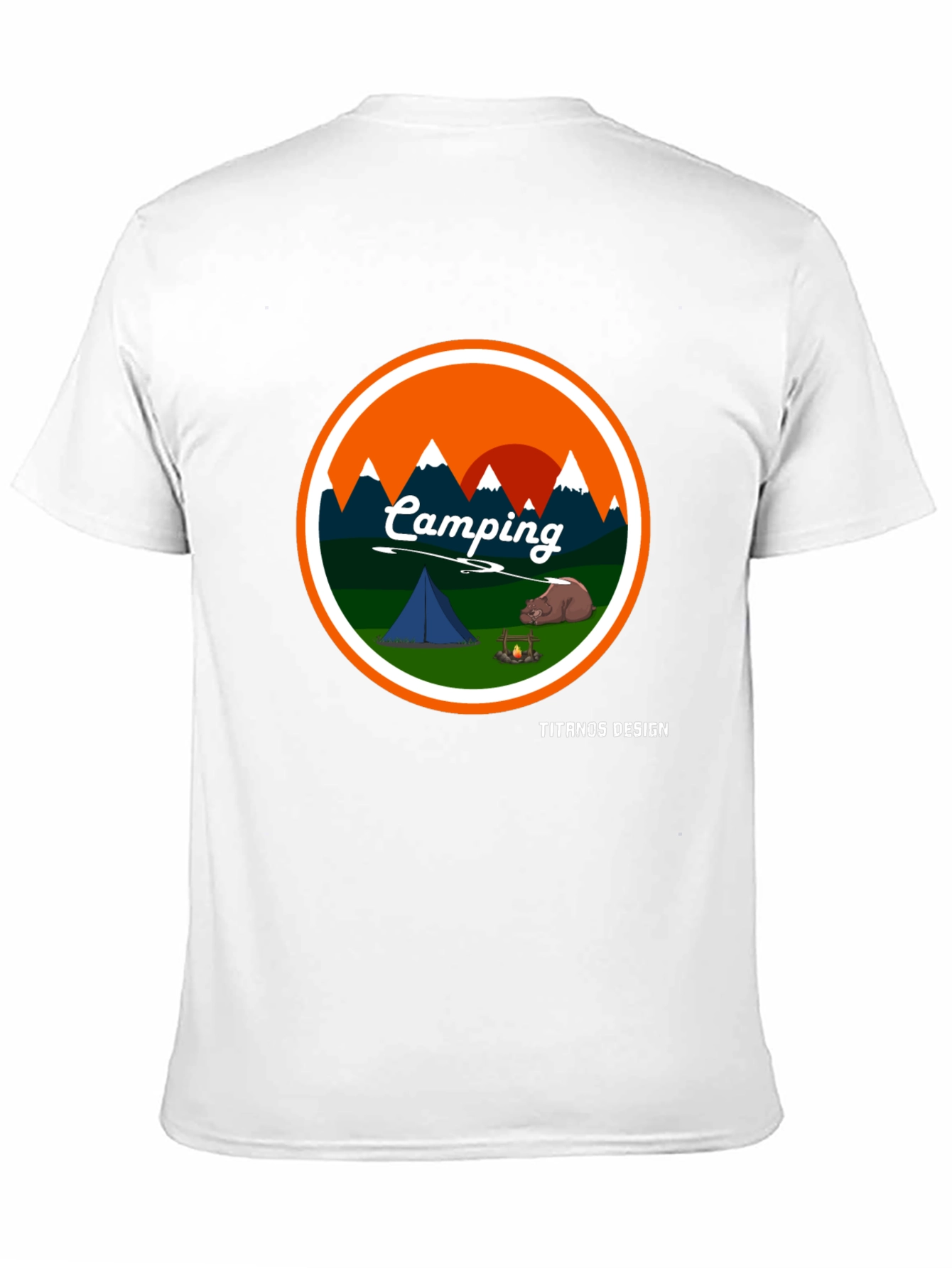 Camping Graphic T-Shirt Adventure Tee