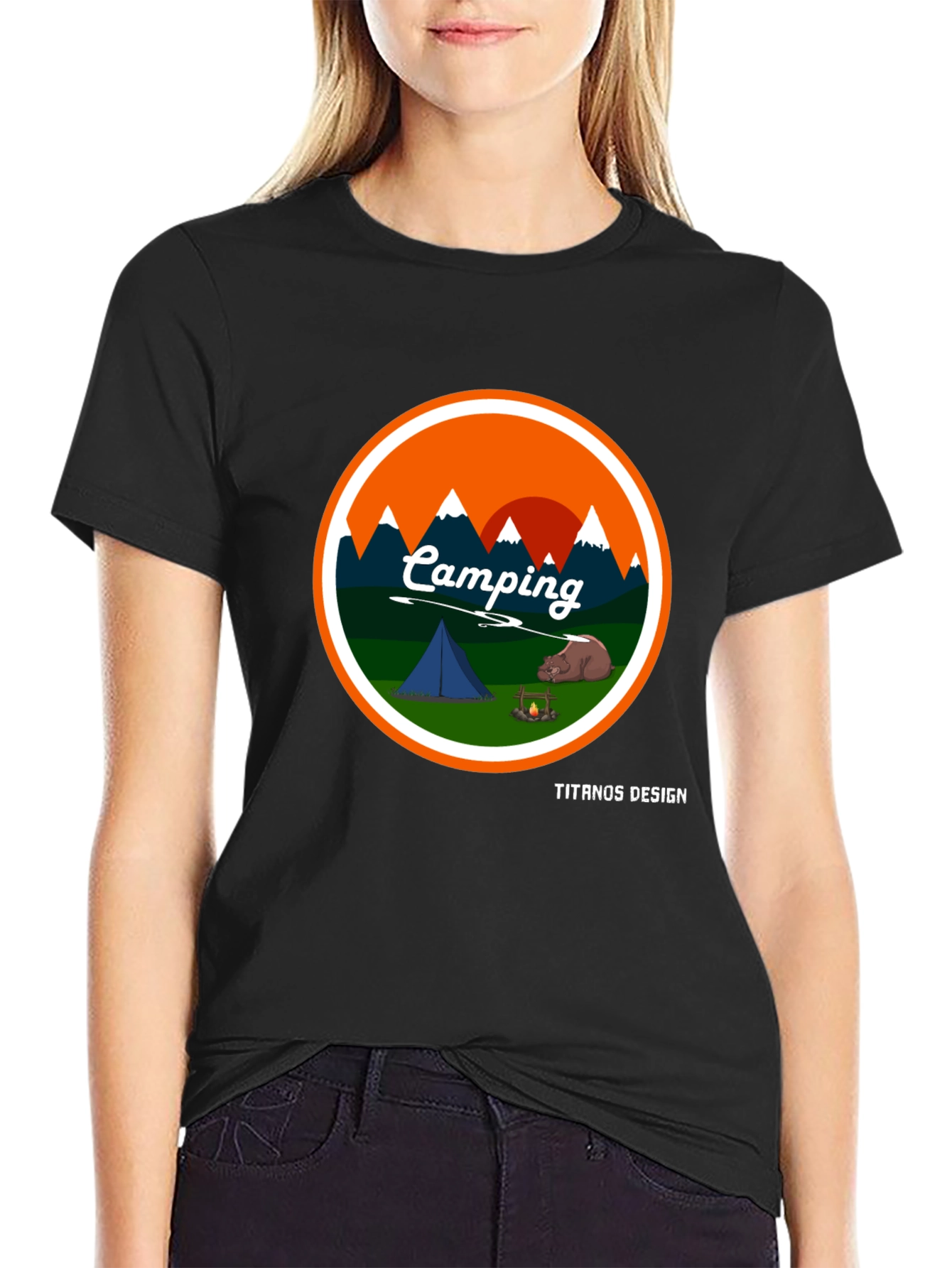 Camping Graphic T-Shirt Adventure Tee