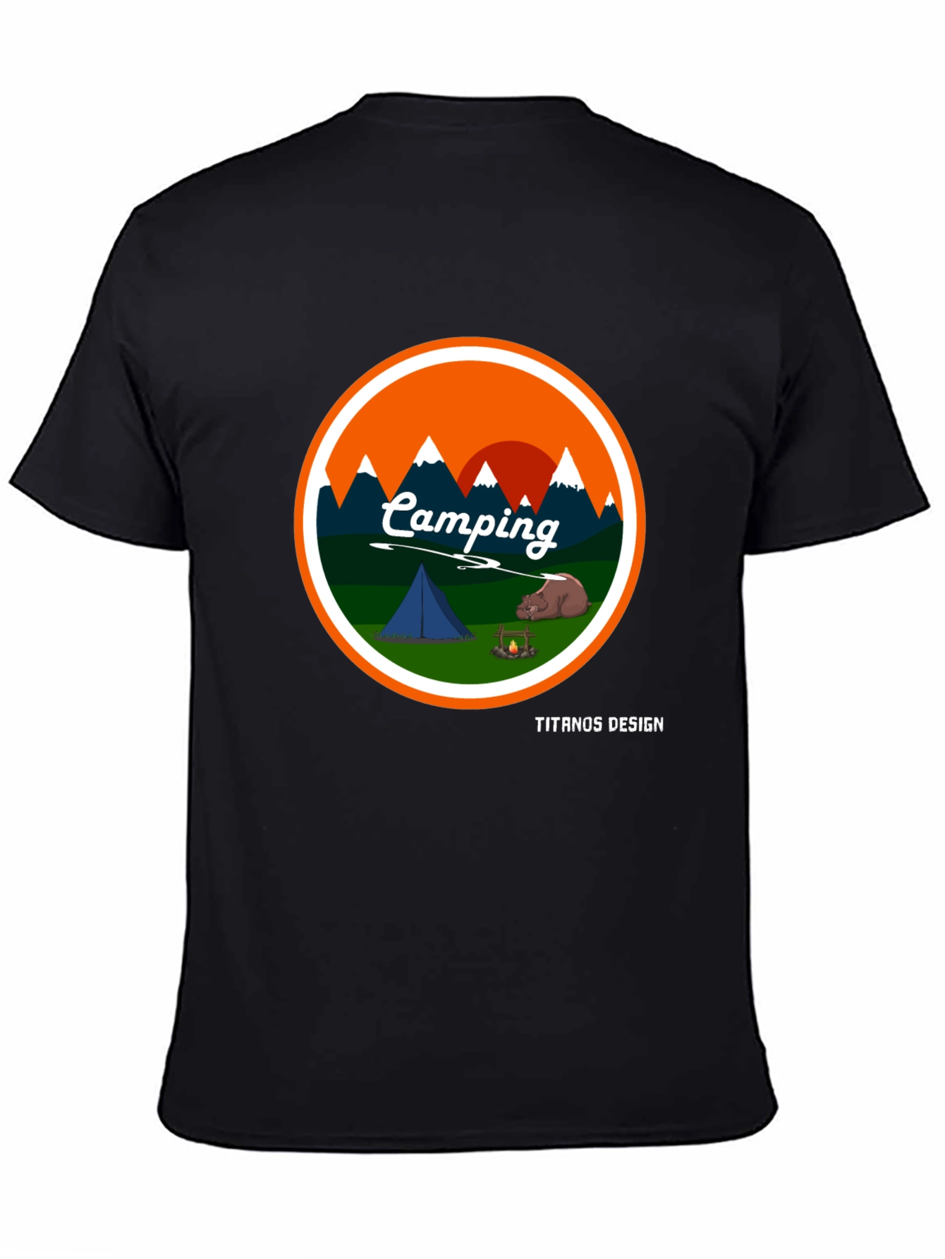Camping Graphic T-Shirt Adventure Tee