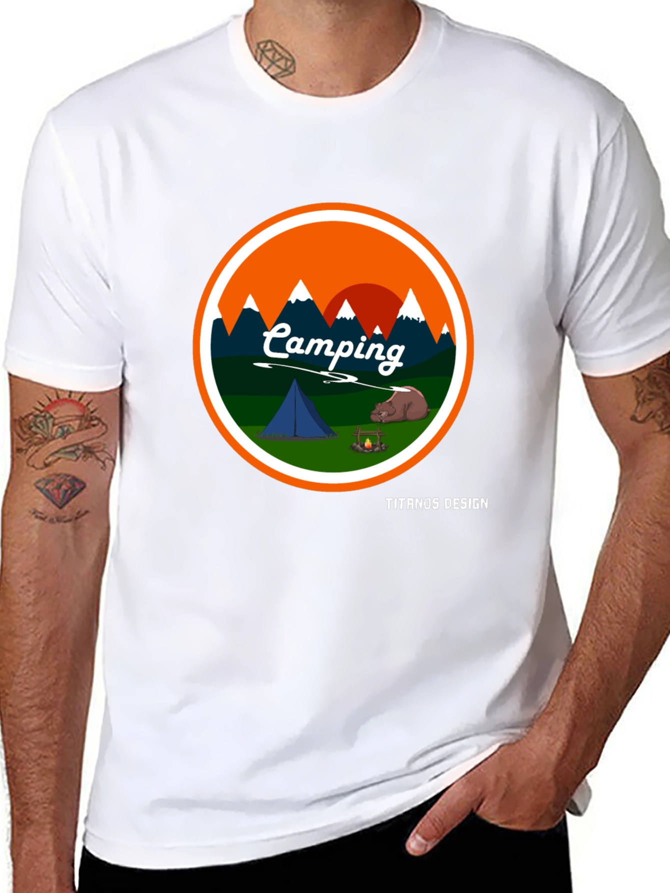 Camping Graphic T-Shirt Adventure Tee