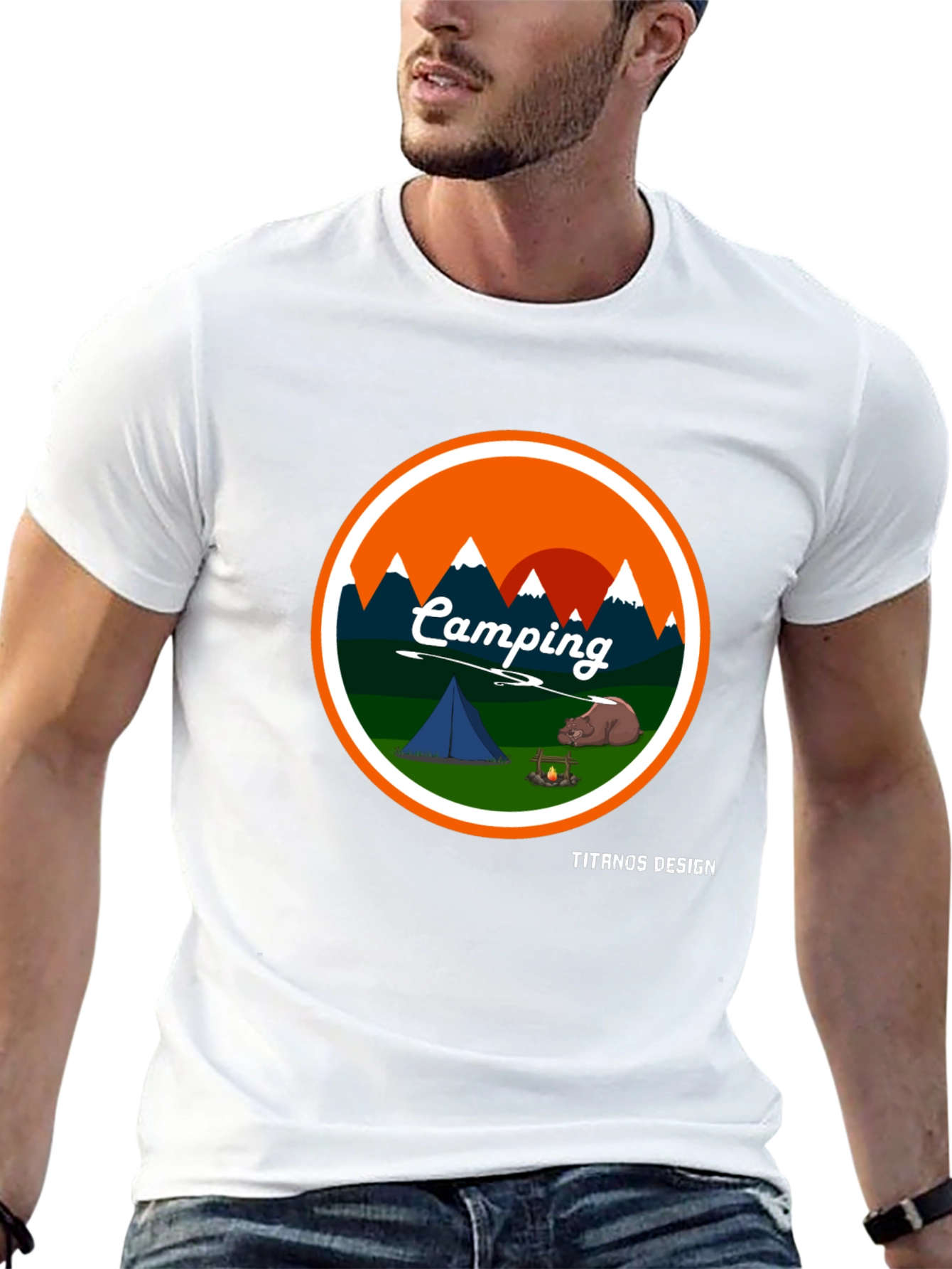 Camping Graphic T-Shirt Adventure Tee