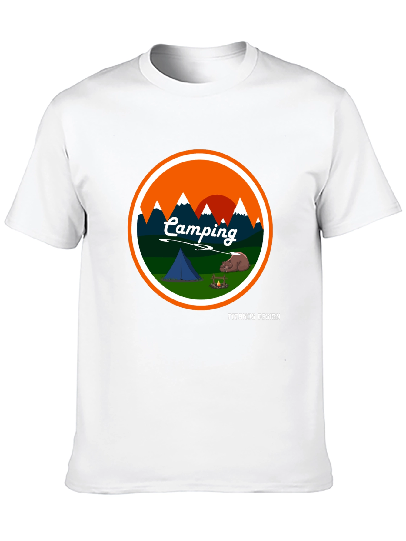 Camping Graphic T-Shirt Adventure Tee