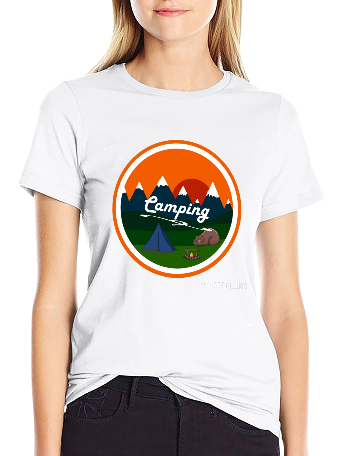 Camping Graphic T-Shirt Adventure Tee