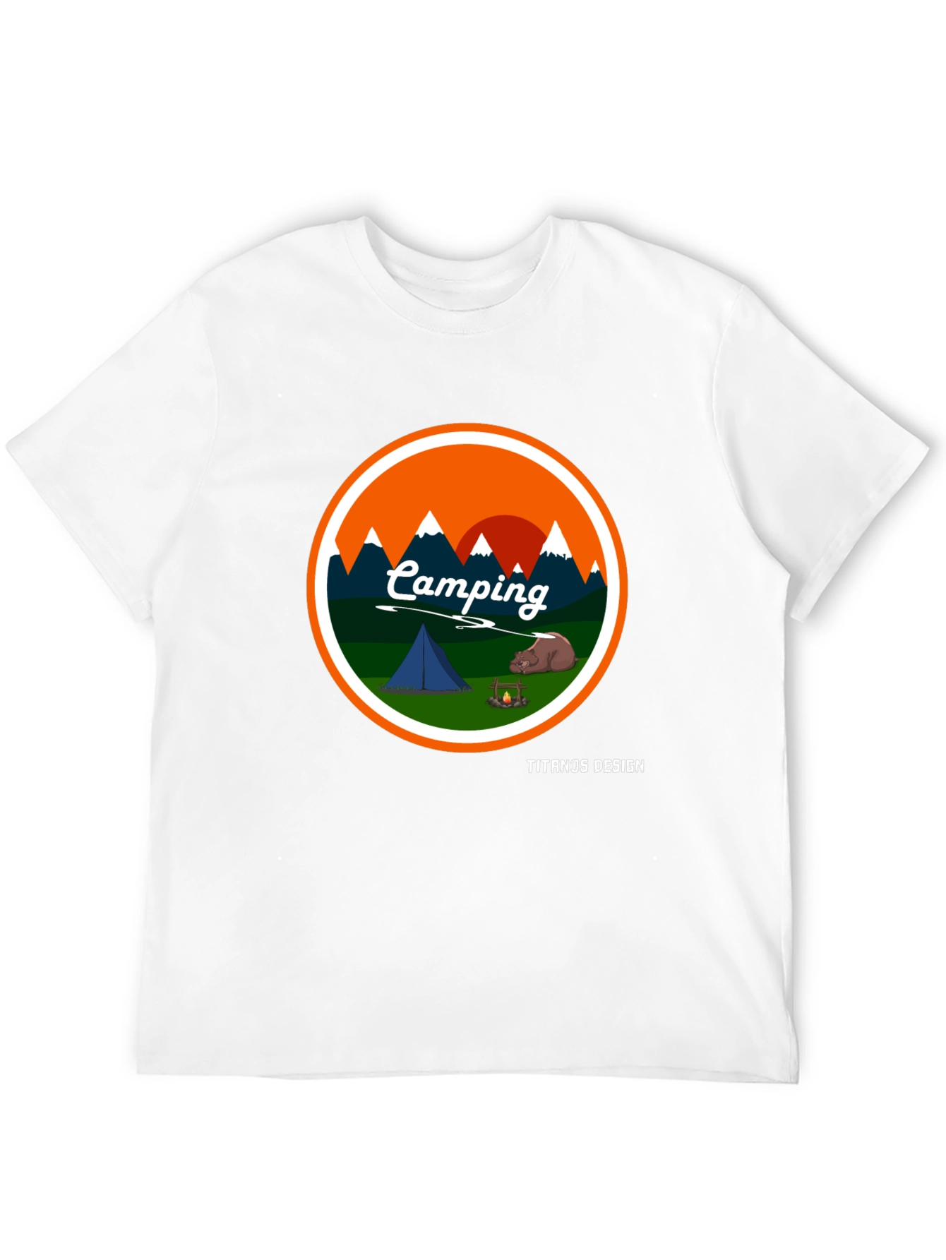 Camping Graphic T-Shirt Adventure Tee