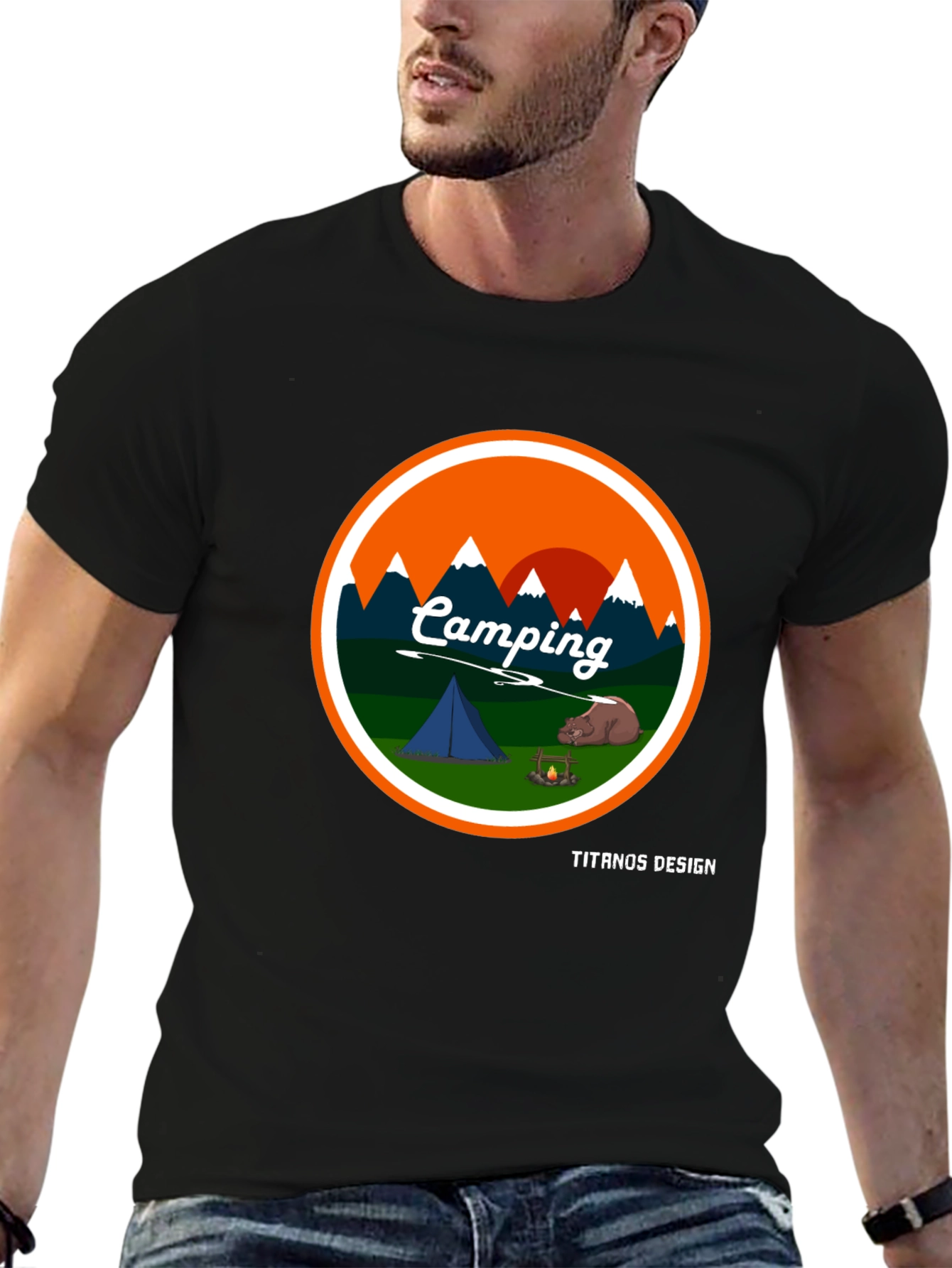 Camping Graphic T-Shirt Adventure Tee