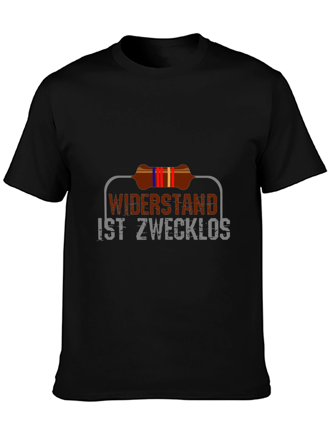 Widerstand Ist Zwecklos T-Shirt - Funny Resistance