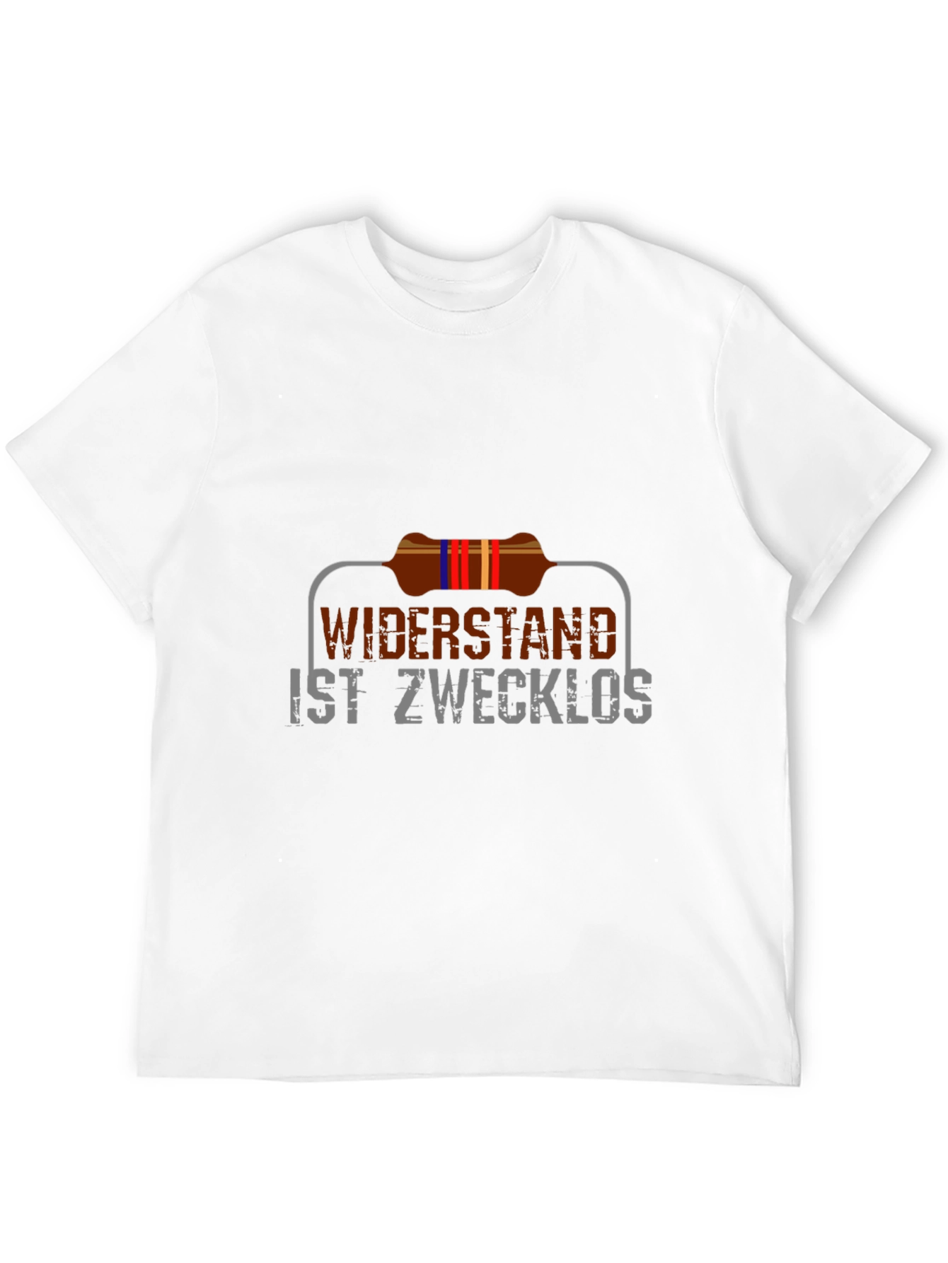 Widerstand Ist Zwecklos T-Shirt - Funny Resistance