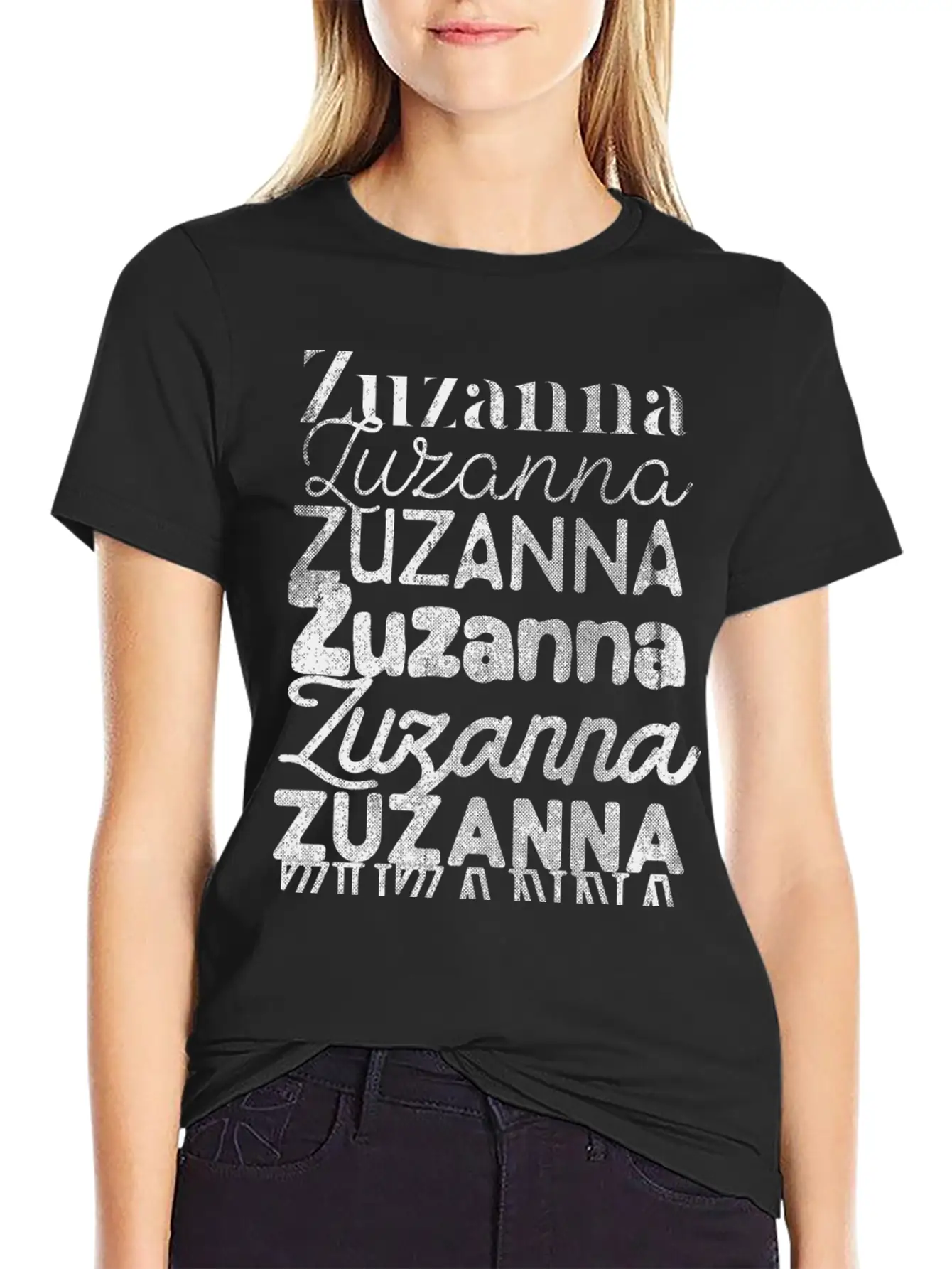 Zuzanna Lightweight Cotton T-Shirt – Daily Comfort Graphic Shirt