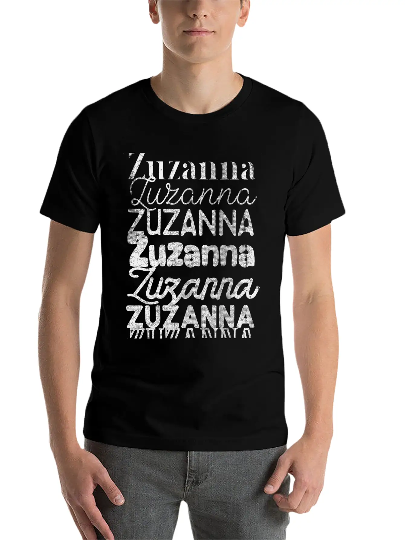 Zuzanna Lightweight Cotton T-Shirt – Daily Comfort Graphic Shirt