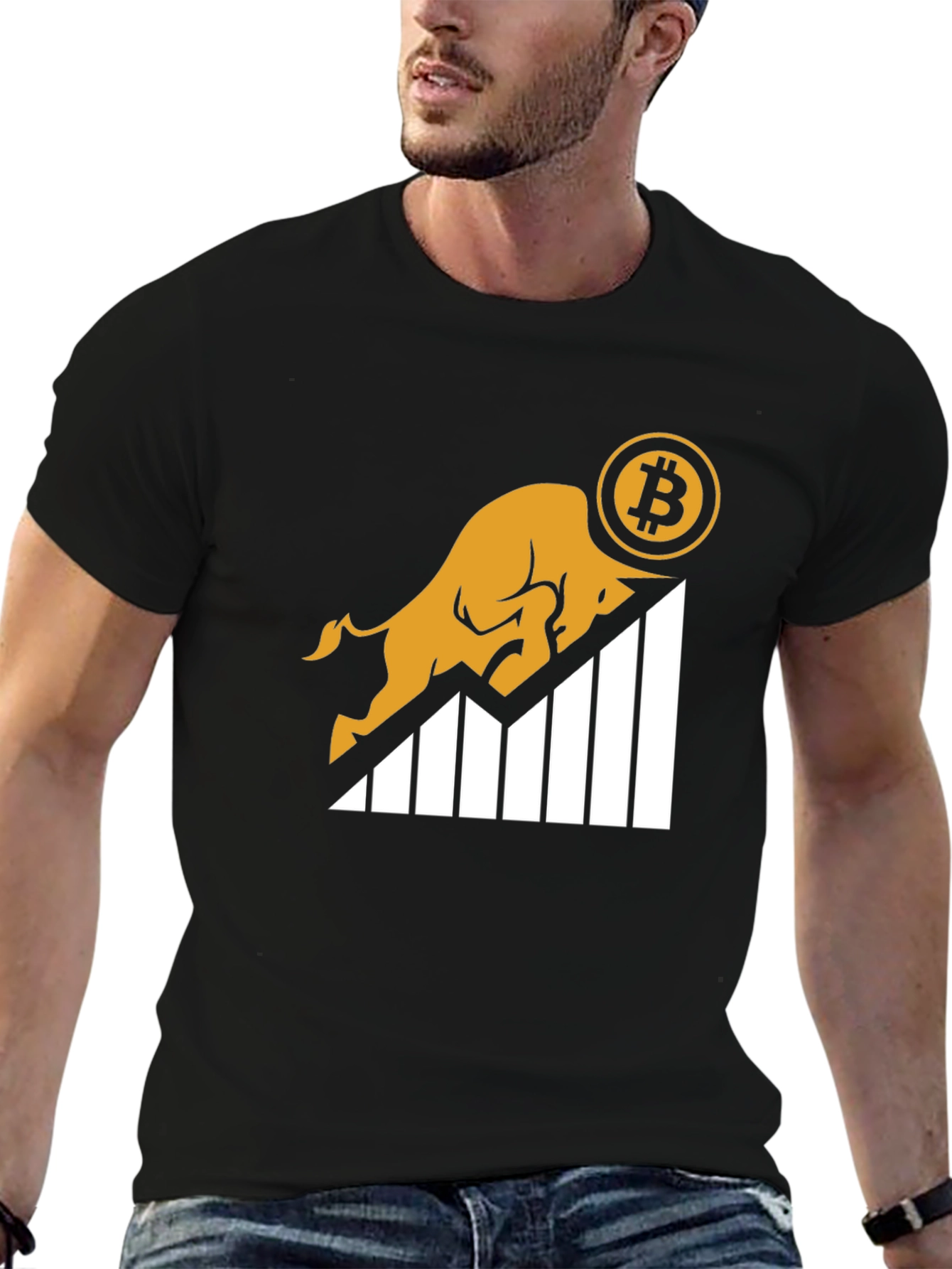 Bitcoin Bull Market Graphic T-Shirt