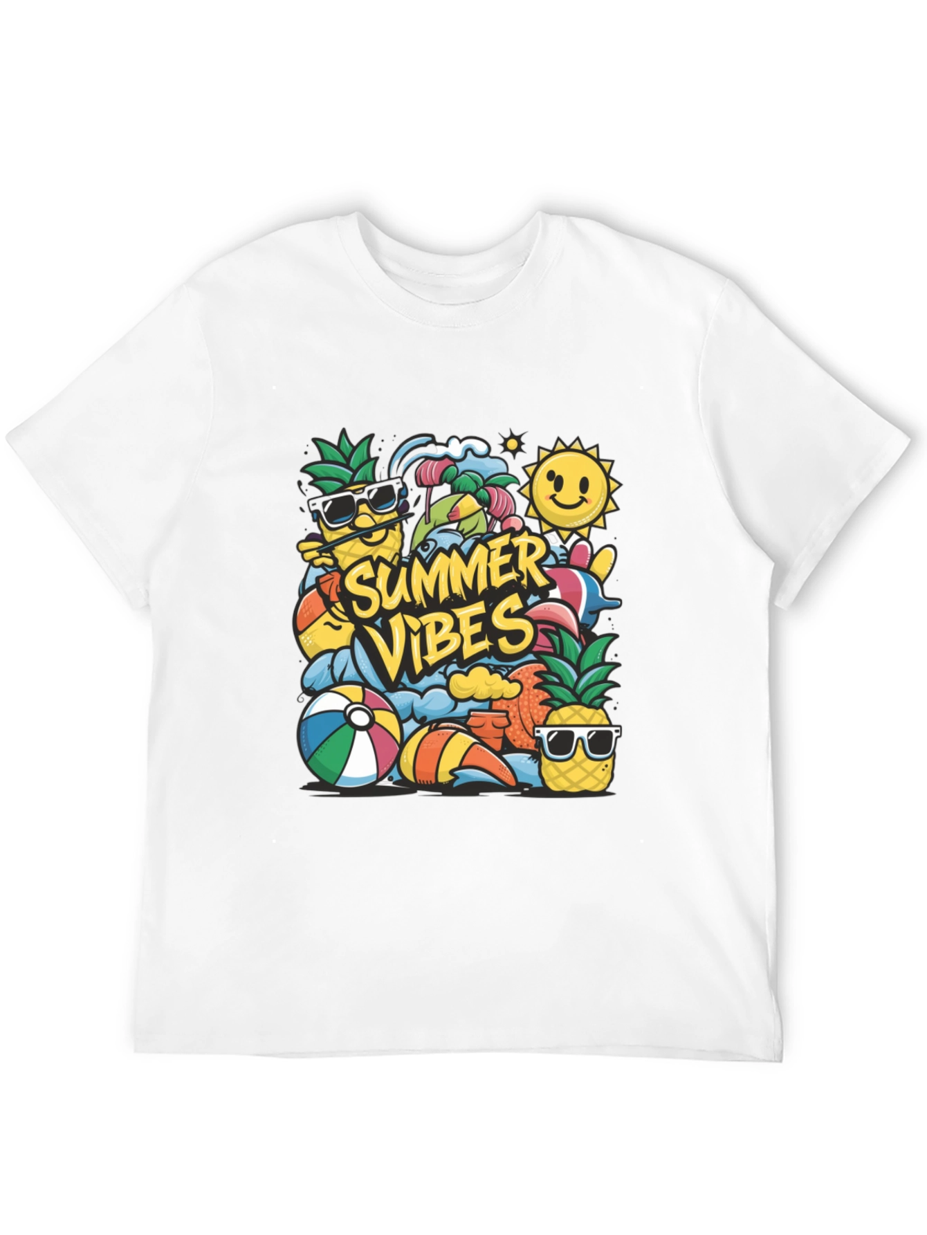 Summer Vibes Graphic T-Shirt