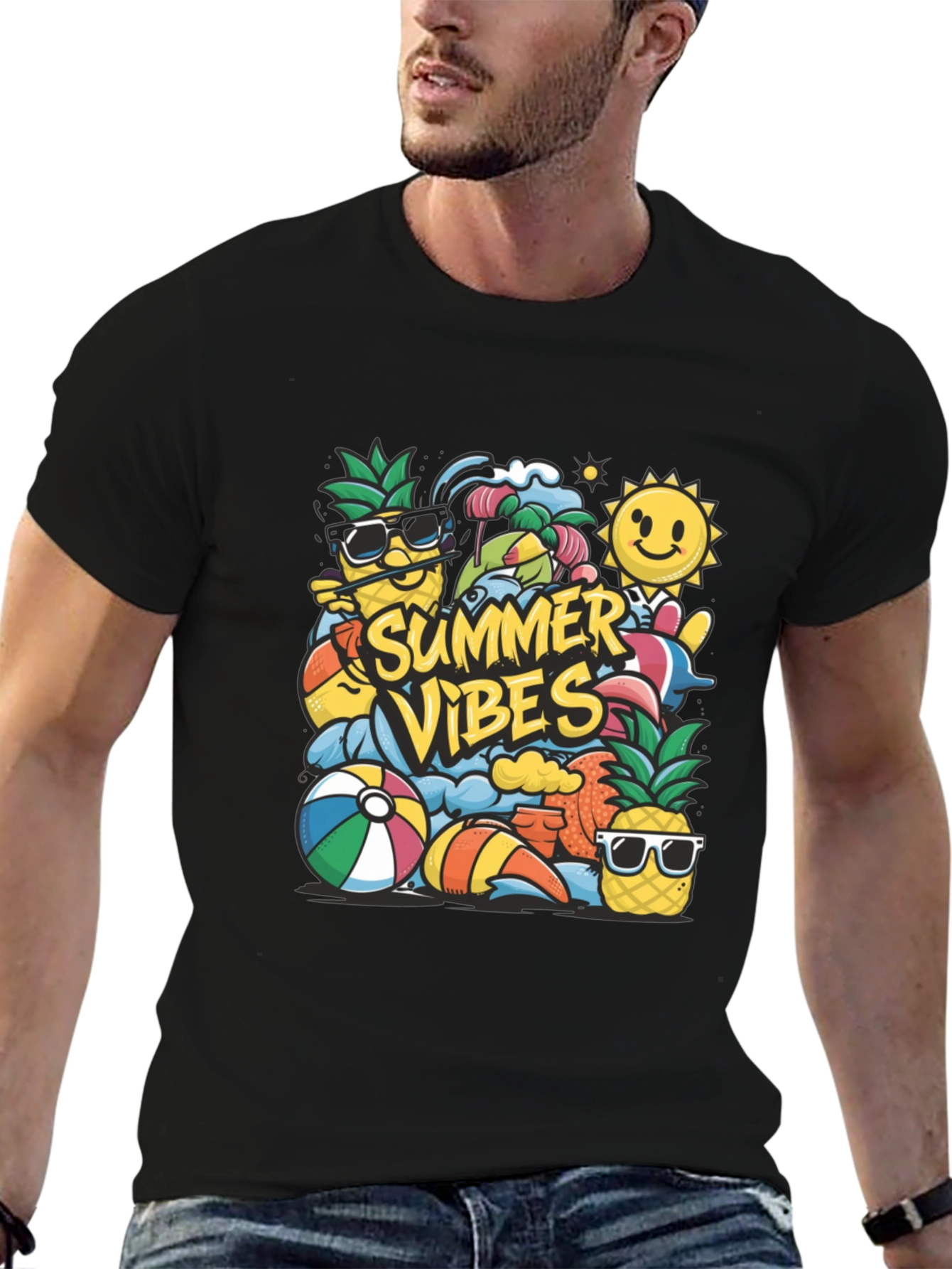 Summer Vibes Graphic T-Shirt