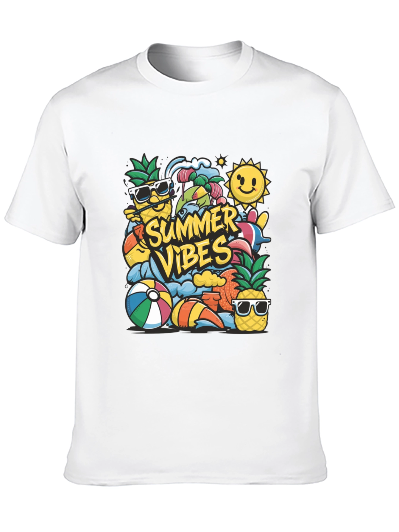 Summer Vibes Graphic T-Shirt