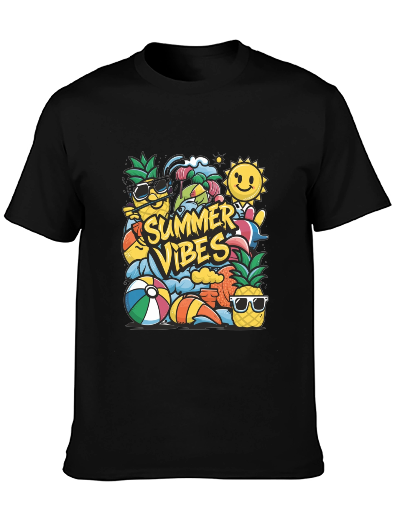 Summer Vibes Graphic T-Shirt