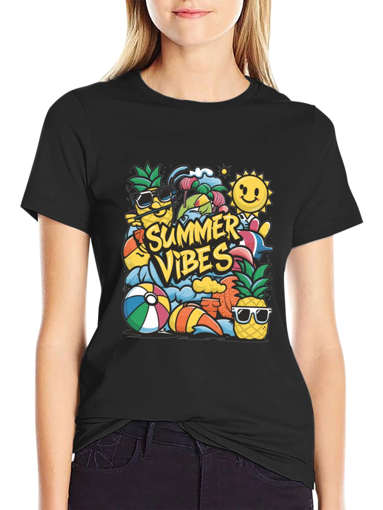 Summer Vibes Graphic T-Shirt